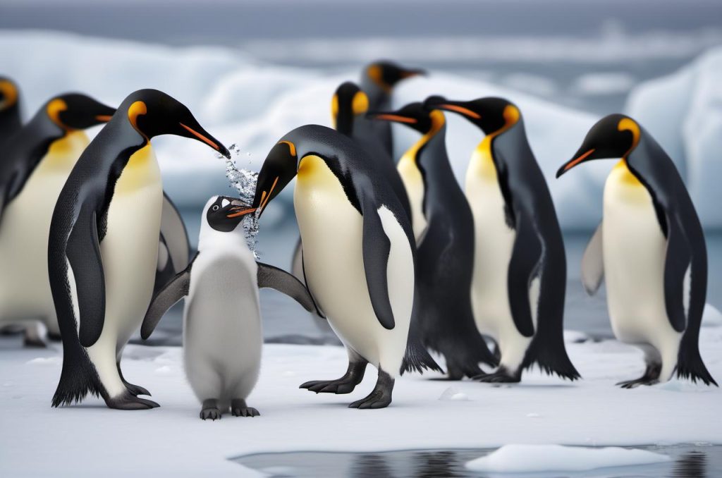 Pinguine Was fressen sie und wie ernähren sie sich? Meeresleben